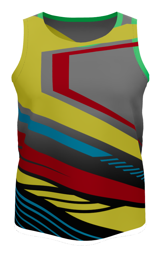 Male Sprinter Tank Top, design 09